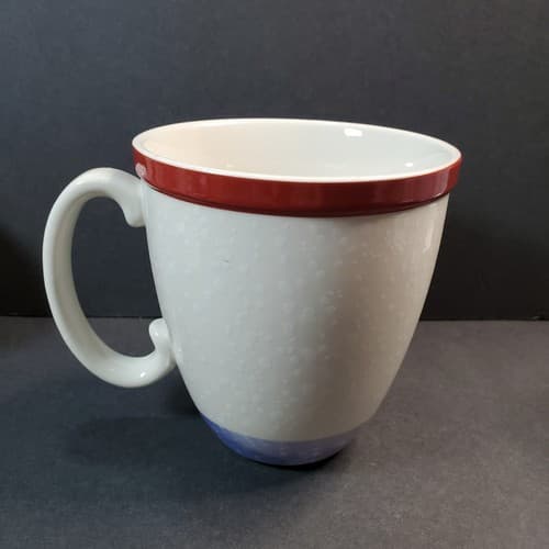Williams-Sonoma Nordic Elf Coll w/ Snowman Christmas Coffee Cocoa Tea Mug Cup - Thumbnail 4