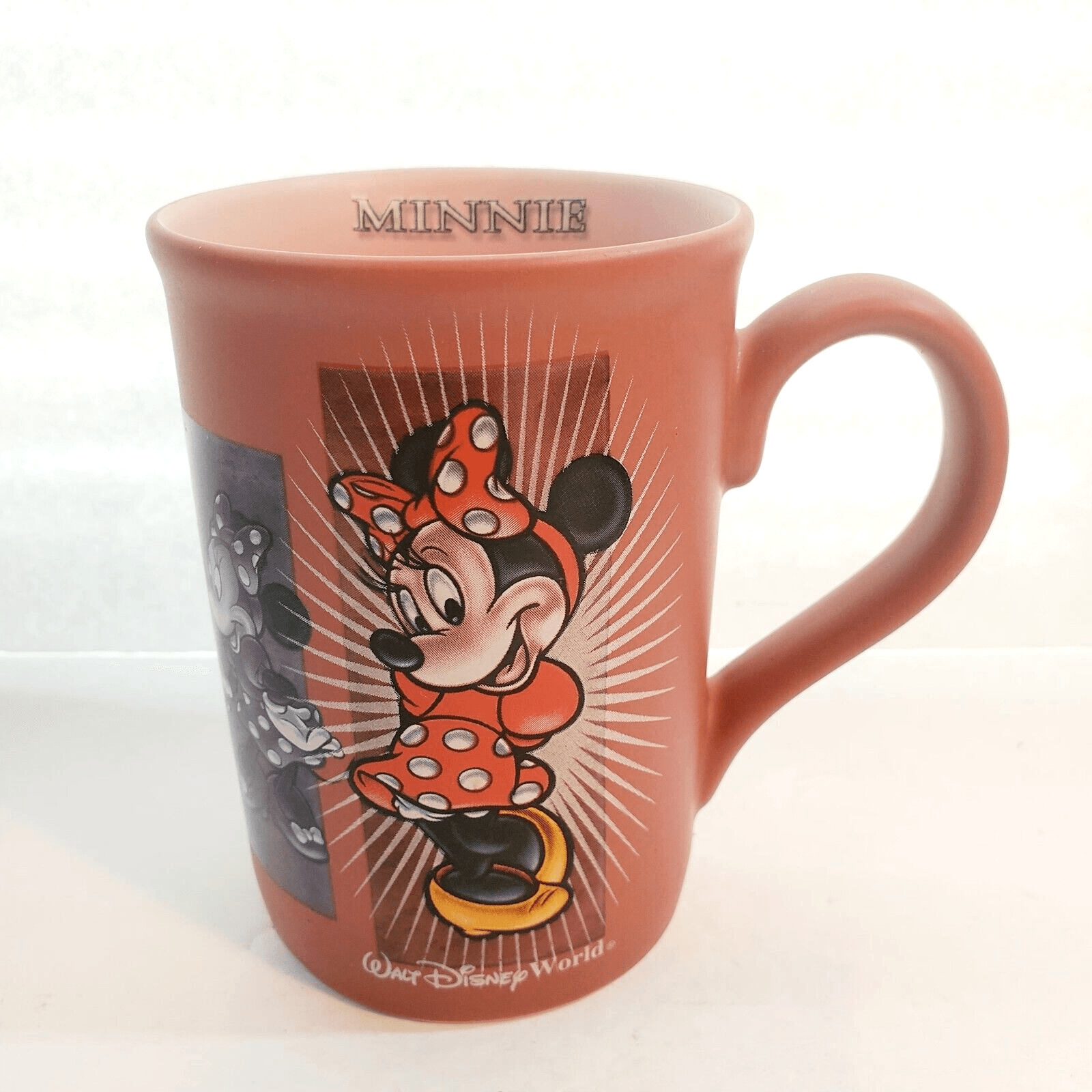 Walt Disney World Images Of Minnie Mouse Ceramic Coffee Tea Mug Cup 14 oz