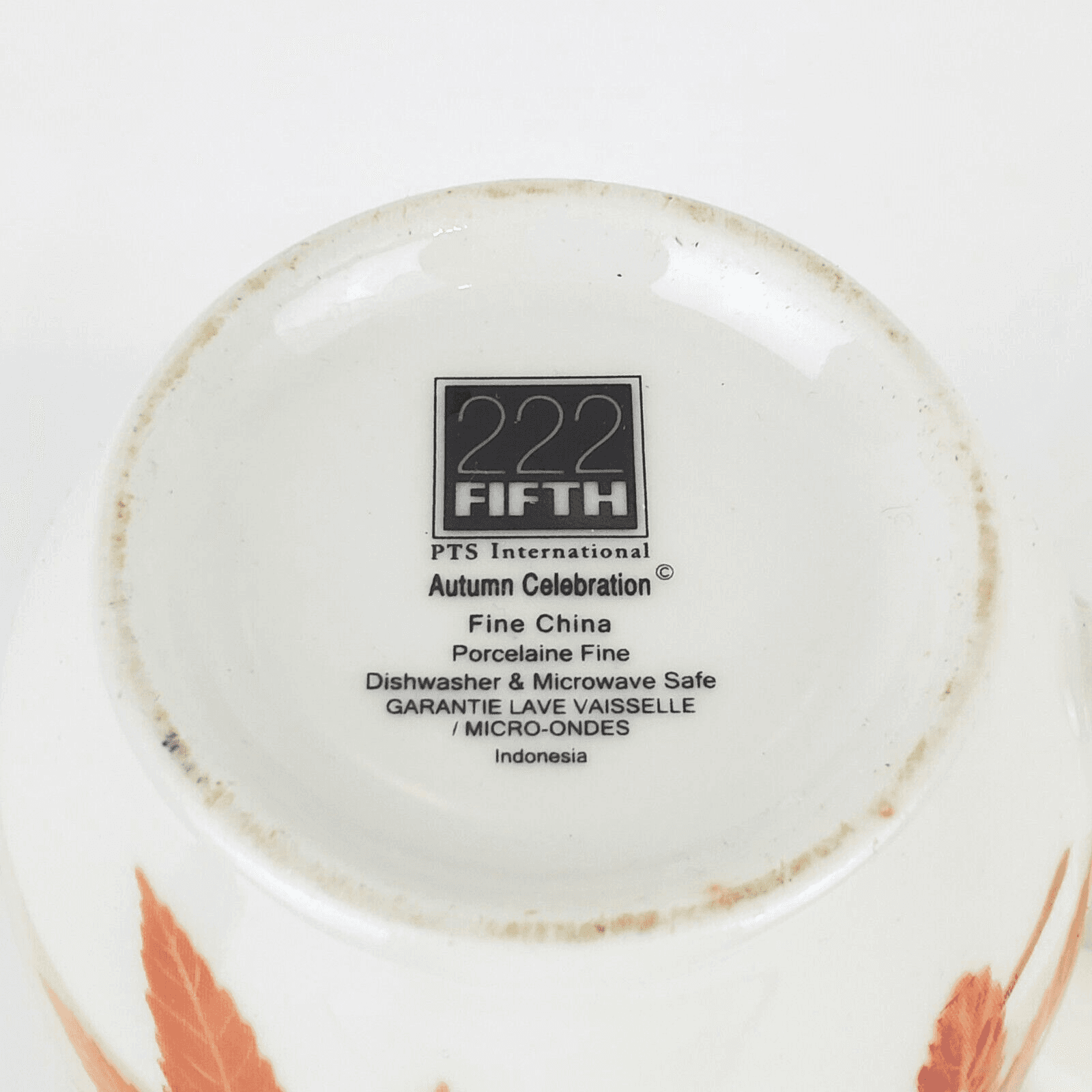 222 Fifth Autumn Celebrations Leaves Acorns Berries Coffee Tea Mug Cup - Thumbnail 6