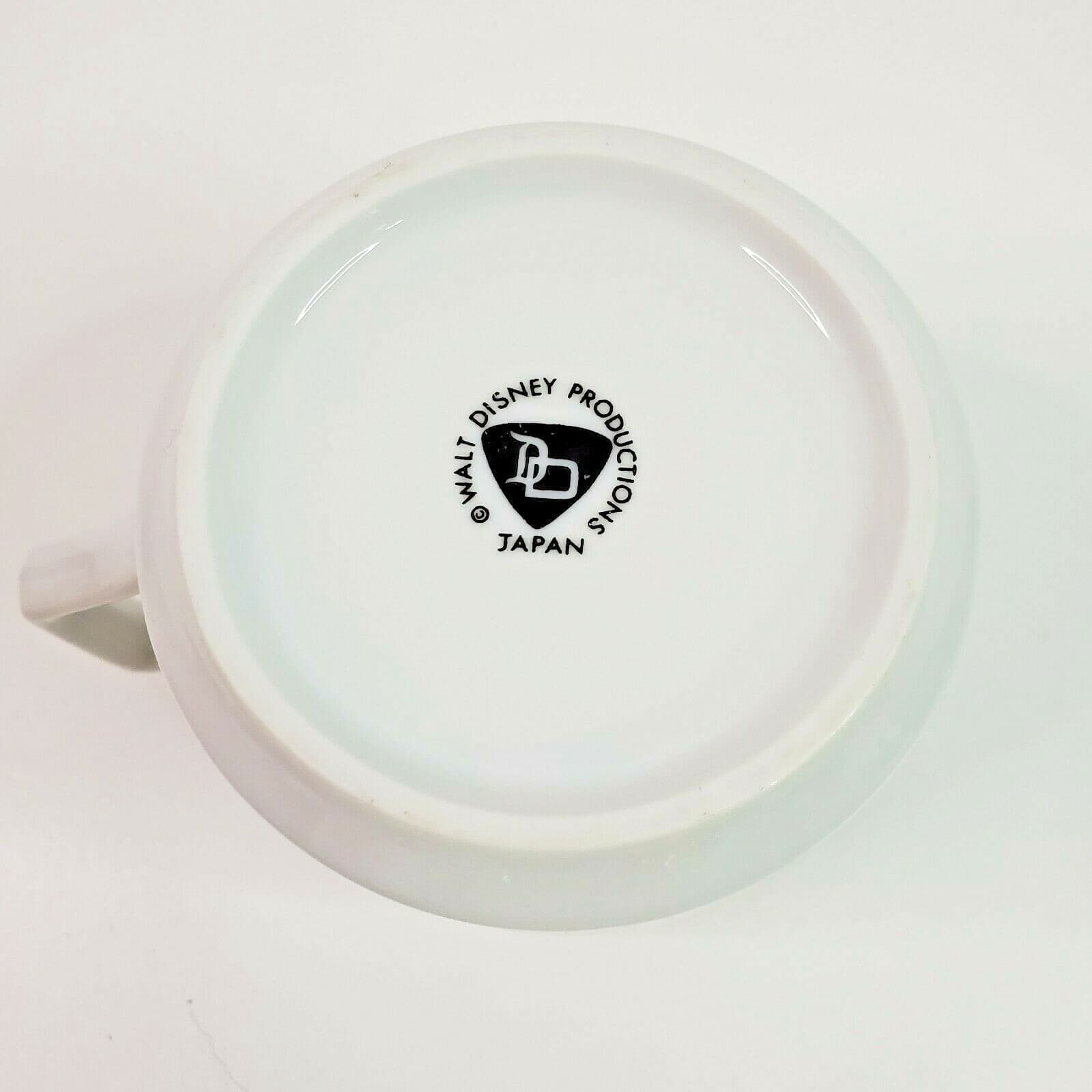 Vintage Disneyland Mug Cup Castle Gold Rim Walt Disney Productions Made in Japan - Thumbnail 6