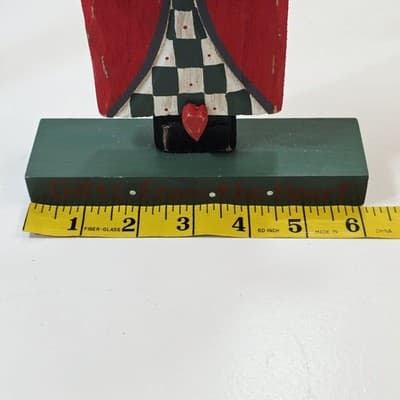 Folk Art Santa Wooden Christmas Decor Midwest Cannon Falls Ilona Steelhammer - Thumbnail 5
