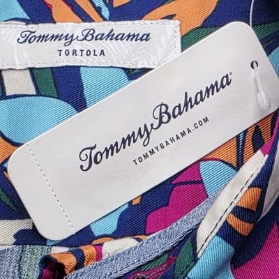 Tommy Bahama Tortola Fuego Bay Floral Men's Shirt Size XL NWT (MSRP $128.00) - Thumbnail 6