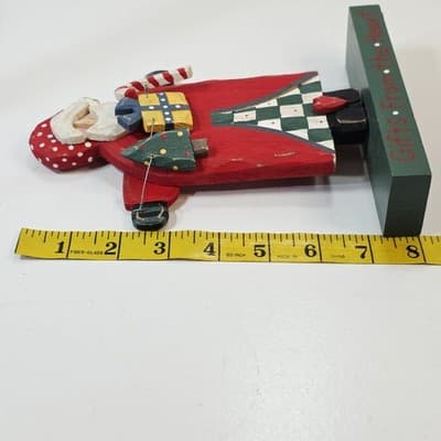 Folk Art Santa Wooden Christmas Decor Midwest Cannon Falls Ilona Steelhammer - Thumbnail 6
