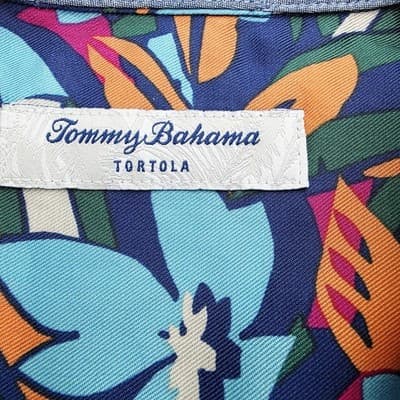 Tommy Bahama Tortola Fuego Bay Floral Men's Shirt Size XL NWT (MSRP $128.00) - Thumbnail 4