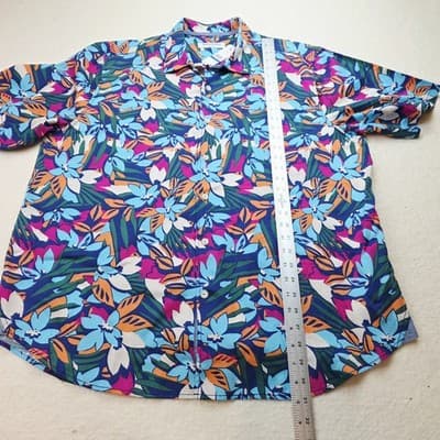Tommy Bahama Tortola Fuego Bay Floral Men's Shirt Size XL NWT (MSRP $128.00) - Thumbnail 12