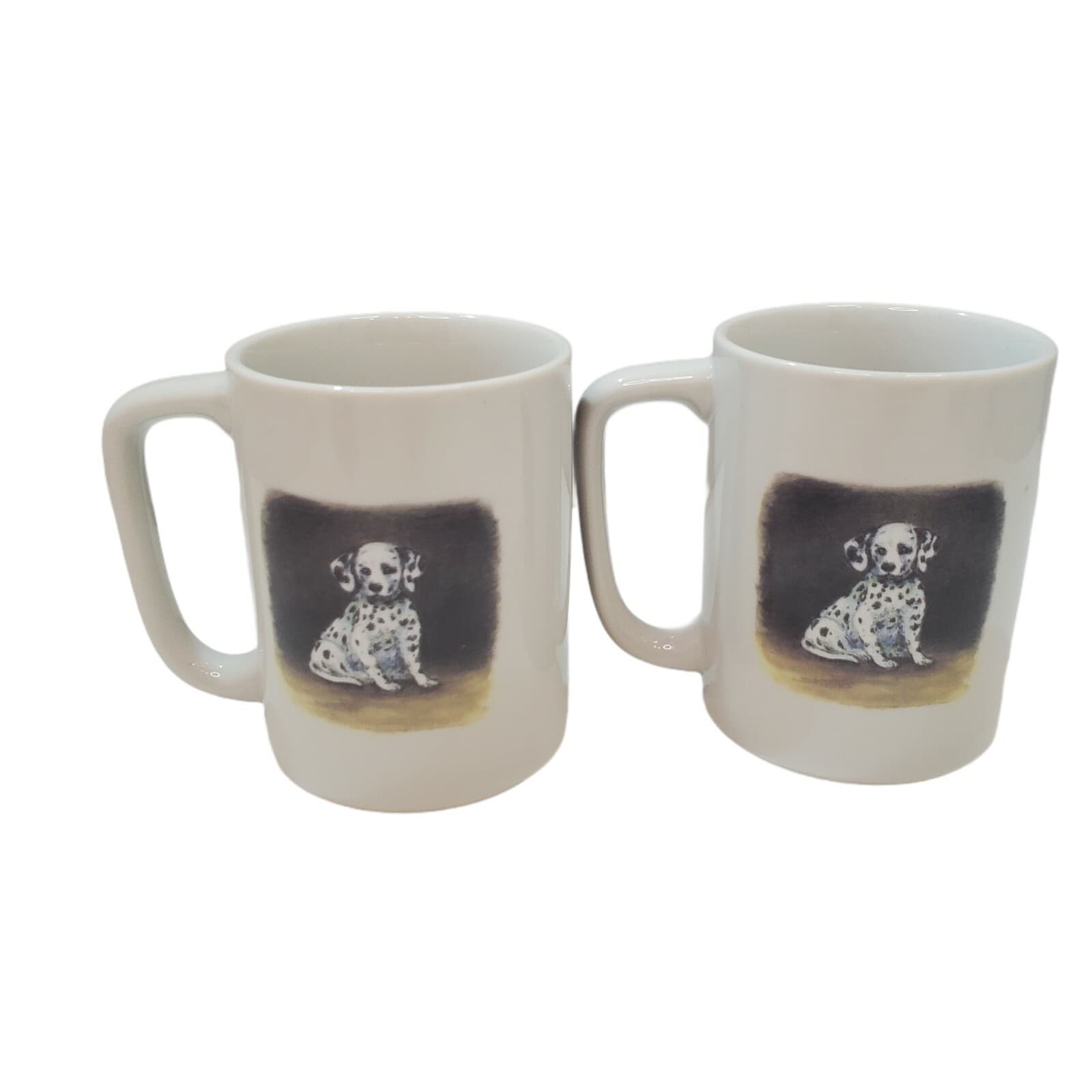 Otagiri Dalmation Firehouse Linda Picken Design Coffee Tea Cups Mugs Japan Dogs - Thumbnail 2