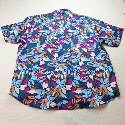 Tommy Bahama Tortola Fuego Bay Floral Men's Shirt Size XL NWT (MSRP $128.00) - Thumbnail 13
