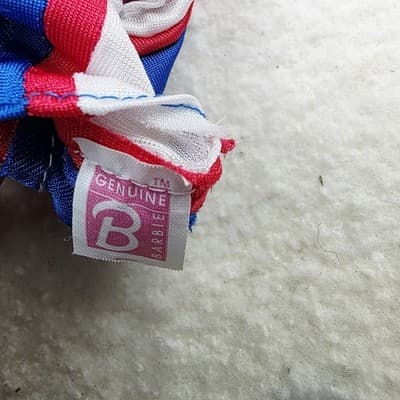 Vintage 1990s Mattel Barbie Fashion Doll Clothes Dress Skirt Top Jeans Shoes - Thumbnail 10