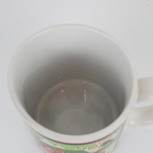 Vintage Japan Teddy Bears Family Winter Snow Owl Coffee Tea Mug Cup - Thumbnail 2