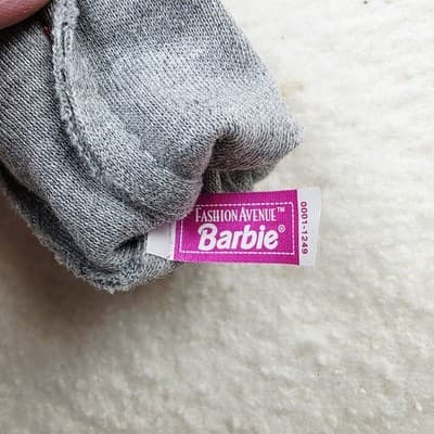Vintage 1990s Mattel Barbie Fashion Doll Clothes Dress Skirt Top Jeans Shoes - Thumbnail 11