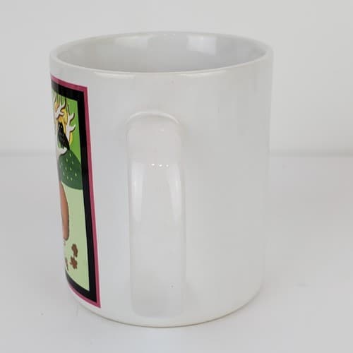 Vintage Japan Teddy Bears Family Winter Snow Owl Coffee Tea Mug Cup - Thumbnail 5