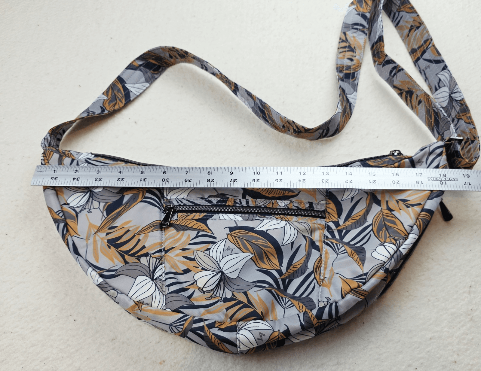 Lug Multicolor Tropical Travel Boomerang Freestyle Sling Crossbody Shoulder Bag - Thumbnail 10