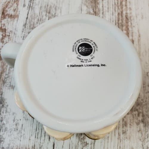 Hallmark 3D Praying Angels With Stars Ceramic Coffee Mug 4” Houston Harvest. - Thumbnail 6