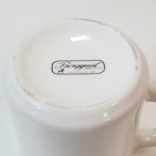 Vintage Bergquist Imports Swedish Dancers Ceramic Coffee Tea Mug Cup USA - Thumbnail 6