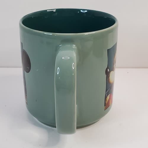 Disney Store Mickey Mouse Coffee Tea Cocoa Mug Cup 2-Tone Green - Thumbnail 5
