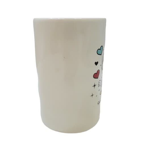 Disney Parks Minnie Mouse Sweet and Lovely Tall Wavy Coffee Tea Cup Mug - Thumbnail 2