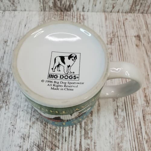 1996 Big Dogs Get Off The Green or Let The Big Dogs Play Through Golf Coffee Mug - Thumbnail 6