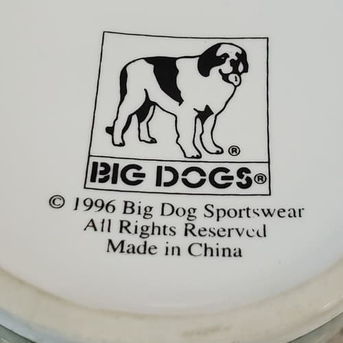 1996 Big Dogs Get Off The Green or Let The Big Dogs Play Through Golf Coffee Mug - Thumbnail 7