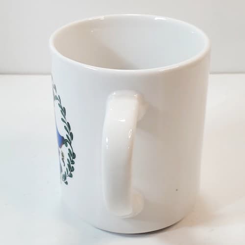 Vintage Bergquist Imports Swedish Dancers Ceramic Coffee Tea Mug Cup USA - Thumbnail 4