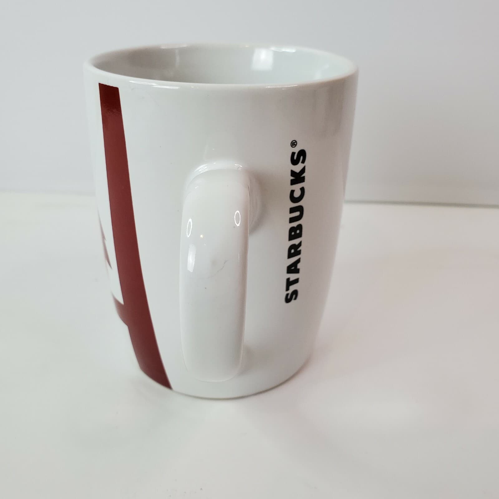 Starbucks Song Bird Music Notes White Red Coffee Tea Mug Cup 2012 - Thumbnail 4