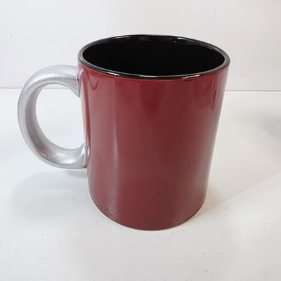 Harry Potter Hogwarts Express Platform 9 3/4 Ceramic Coffee Mug Silver Sparkle - Thumbnail 4