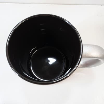Harry Potter Hogwarts Express Platform 9 3/4 Ceramic Coffee Mug Silver Sparkle - Thumbnail 2