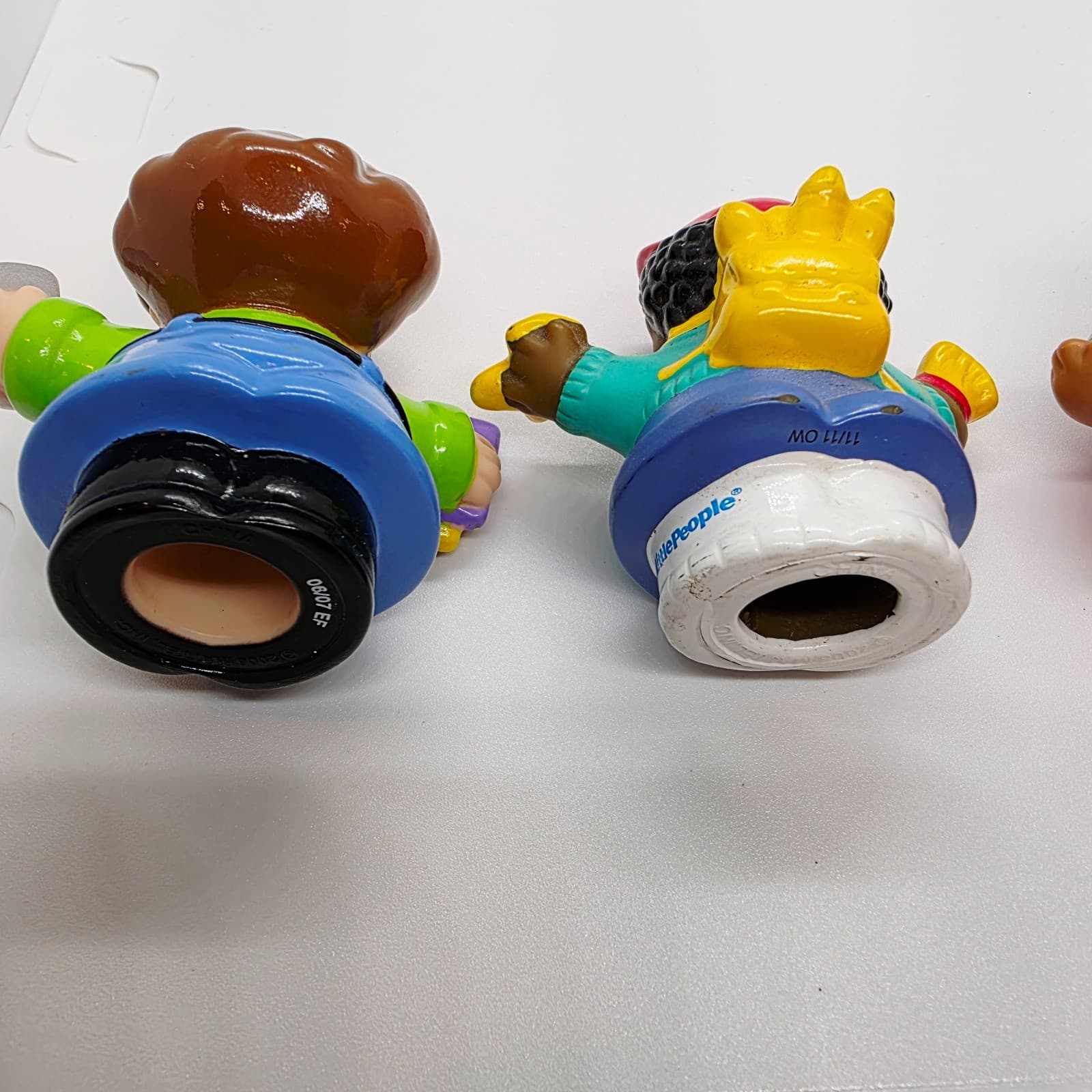 Mattel Fisher Price Little People Figures Lot of 3 PVC Gas Station, Boy - Thumbnail 8