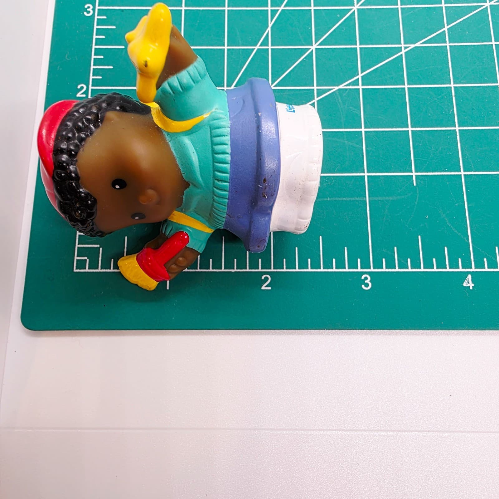 Mattel Fisher Price Little People Figures Lot of 3 PVC Gas Station, Boy - Thumbnail 13