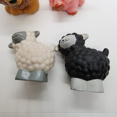 Lot of 7 Fisher Price Little People Zoo & Farm Animals Lion Cow Pig Tiger Sheep - Thumbnail 14
