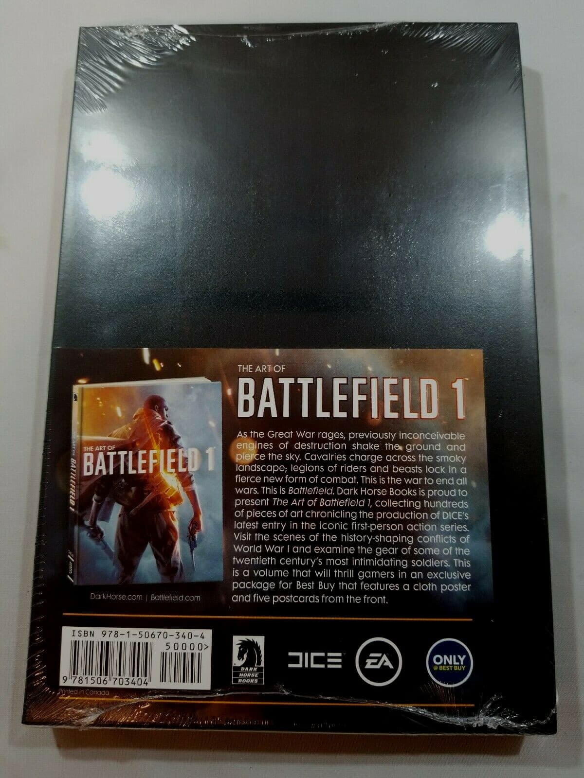 The Art of Battlefield 1 Collector's Edition Art Book Poster Postcards NEW - Thumbnail 3