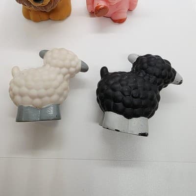 Lot of 7 Fisher Price Little People Zoo & Farm Animals Lion Cow Pig Tiger Sheep - Thumbnail 16