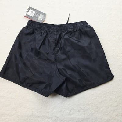Umbro Youth NWT Shiny Caviar Black Check Soccer Shorts Sz XXX Small - Thumbnail 7