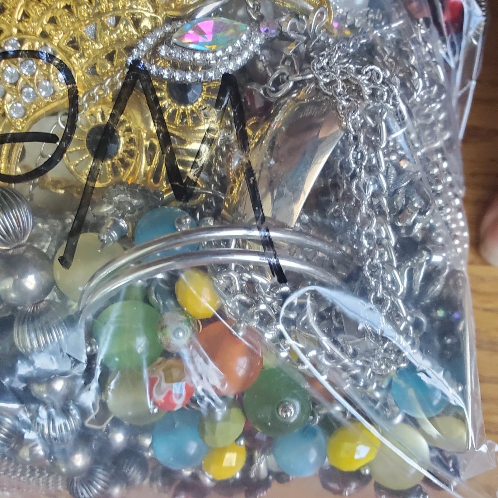 7+ LB Jewelry Lot Mostly Wearable or Resellable Necklace Earrings Vtg/Modern 158 - Thumbnail 6