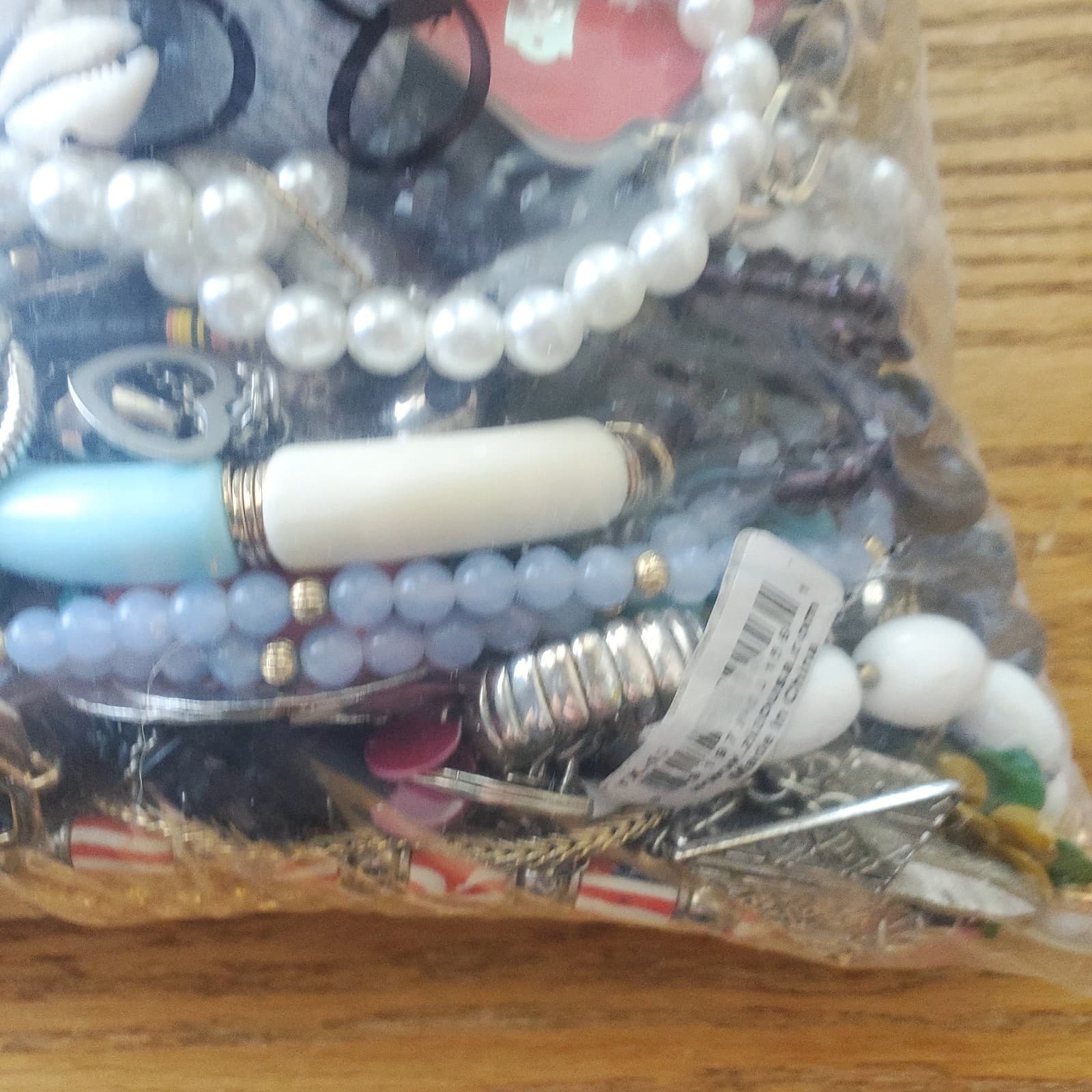 7+ LB Jewelry Lot Mostly Wearable or Resellable Necklace Earrings Vtg/Modern 158 - Thumbnail 4