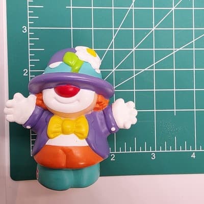 Mattel Fisher Price Little People Figures Lot of 5 PVC Boy Girl Clown 2007, 2003 - Thumbnail 16
