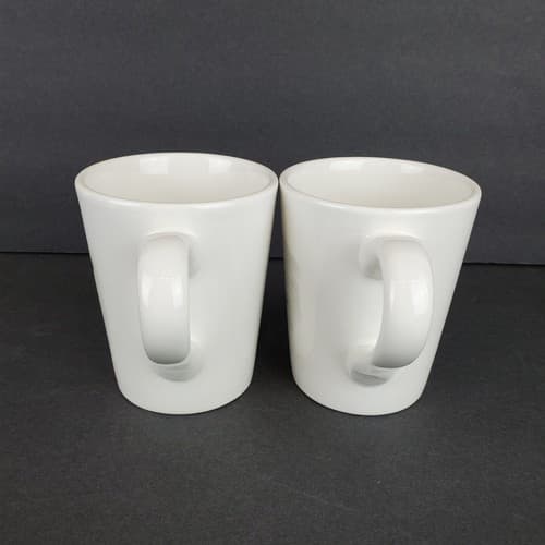 Williams Sonoma Simplistic Snowman 10 oz Mugs Coffee Tea Cocoa Set of 2 Holiday - Thumbnail 8