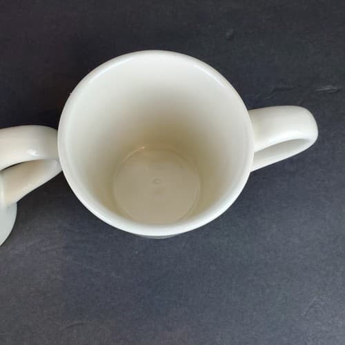 Williams Sonoma Simplistic Snowman 10 oz Mugs Coffee Tea Cocoa Set of 2 Holiday - Thumbnail 5