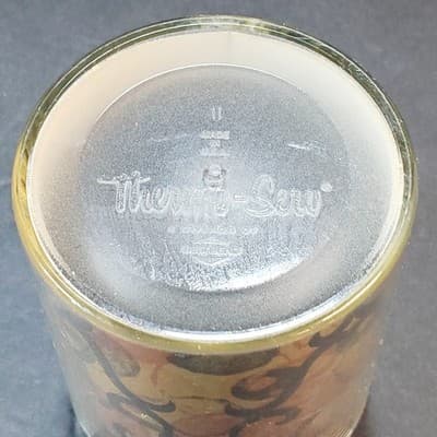 Vintage 1970s West Bend Thermo-Serv Mug Made In USA Geometric & Abstract Design - Thumbnail 6