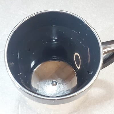 Vintage 1970s West Bend Thermo-Serv Mug Made In USA Geometric & Abstract Design - Thumbnail 5