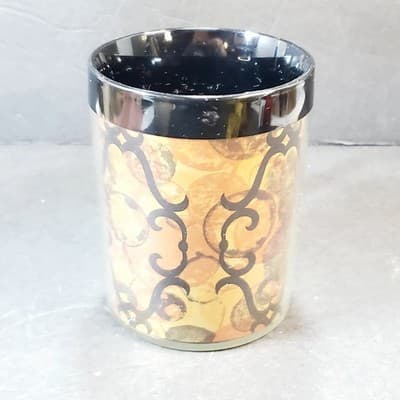 Vintage 1970s West Bend Thermo-Serv Mug Made In USA Geometric & Abstract Design - Thumbnail 4