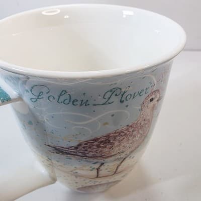 Cape Shore Harbor Coffee Tea Mug Birds St Simon Maine Beach Seaside Souvenir - Thumbnail 5
