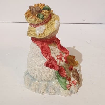 Cherished Teddies MERRY In The Meadow We Can Build A Snowman Figurine #706906 - Thumbnail 2