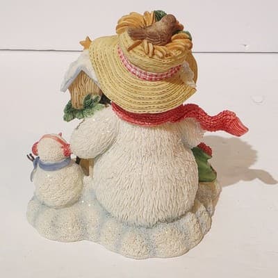 Cherished Teddies MERRY In The Meadow We Can Build A Snowman Figurine #706906 - Thumbnail 3