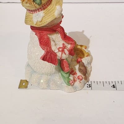 Cherished Teddies MERRY In The Meadow We Can Build A Snowman Figurine #706906 - Thumbnail 8