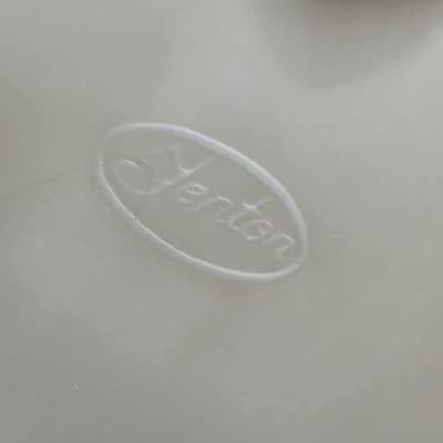 Vtg Fenton Uranium Vaseline Satin Custard Glass Hexagon Floral Footed Planter - Thumbnail 8