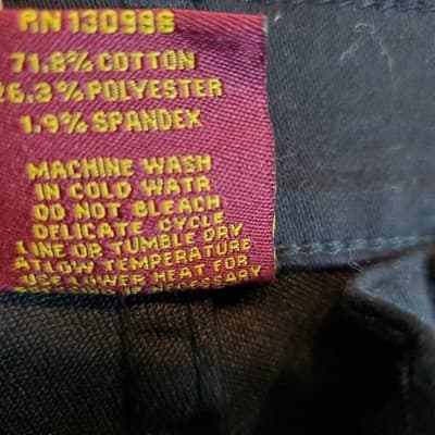 Ling Junior Fashion Jeans Black Damaged Ribbon Cut Destroyed Skinny Size 3/4 - Thumbnail 8