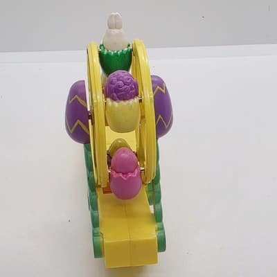 Vintage Children’s Easter Ferris Wheel Whistle Toy State Made in China Plastic - Thumbnail 7