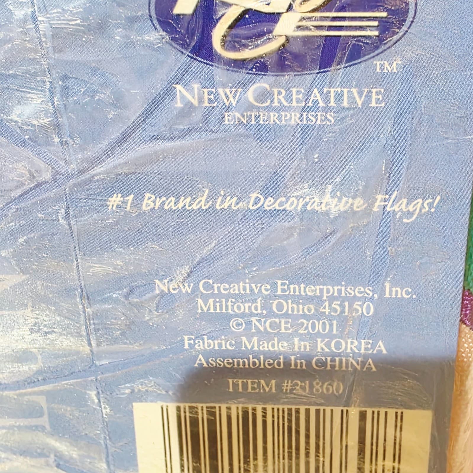 Vintage 2001 Happy Mothers Day Decorative Outdoor Nylon Flag 28” X 44” NOS - Thumbnail 6