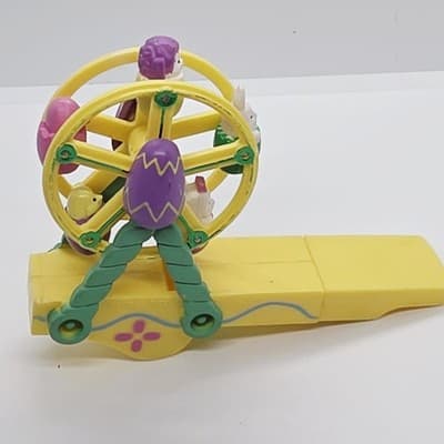 Vintage Children’s Easter Ferris Wheel Whistle Toy State Made in China Plastic - Thumbnail 5
