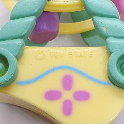 Vintage Children’s Easter Ferris Wheel Whistle Toy State Made in China Plastic - Thumbnail 6